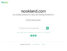 Tablet Screenshot of nookland.com